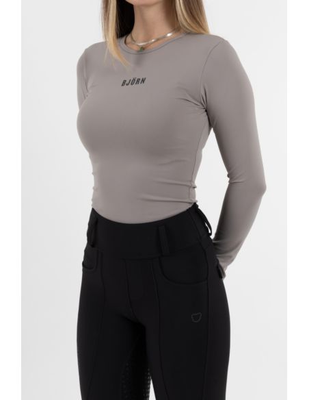 Koszulka Slim Fit BJÖRN stone