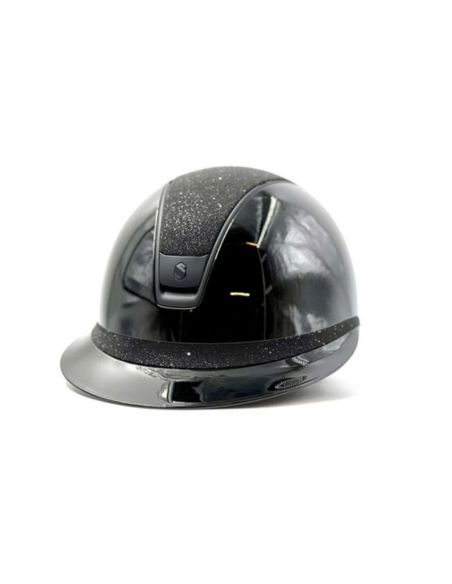 Kask Miss Shield 2.0 Crystal Fabric black M SAMSHIELD