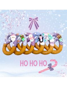 Świąteczne precle z lukrem CANDY HORSE