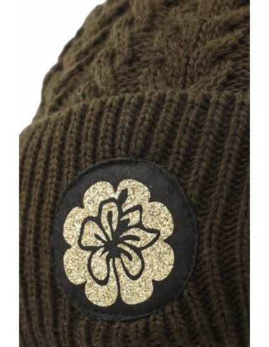 Czapka zimowa Mary FLEUR DE LYS brązowa
