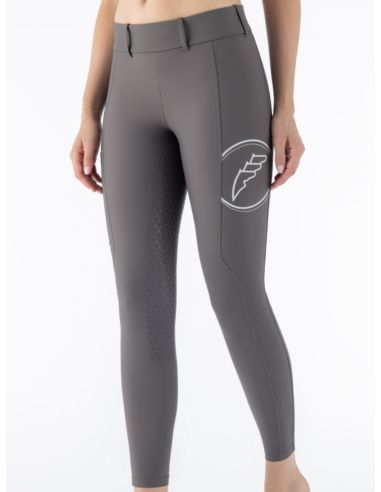 Legginsy damskie Evrafh EQUILINE mud