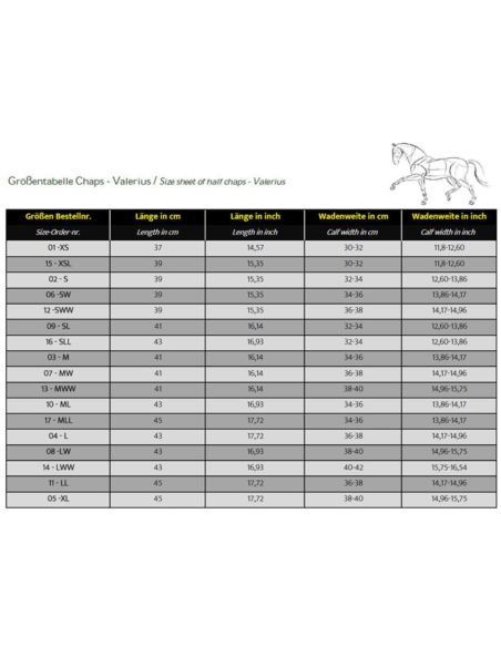 Czapsy skórzane Valerius KAVALKADE