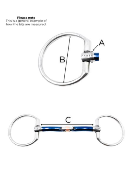 Wędzidło Marcus Sweet iron Fixed Ring FAGER