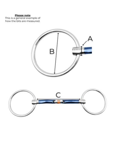 Wędzidło Marcus Sweet Iron Loose Rings FAGER
