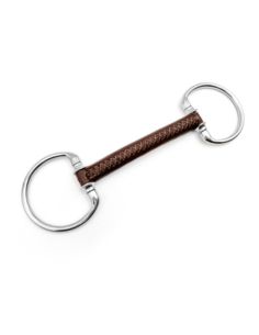Wędzidło skórzane Adam Fixed Rings FAGER