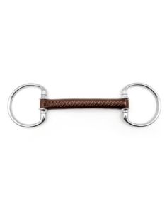 Wędzidło skórzane Adam Fixed Rings FAGER 2