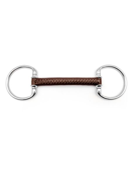 Wędzidło skórzane Adam Fixed Rings FAGER