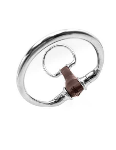 Wędzidło skórzane Adam Fixed Rings FAGER