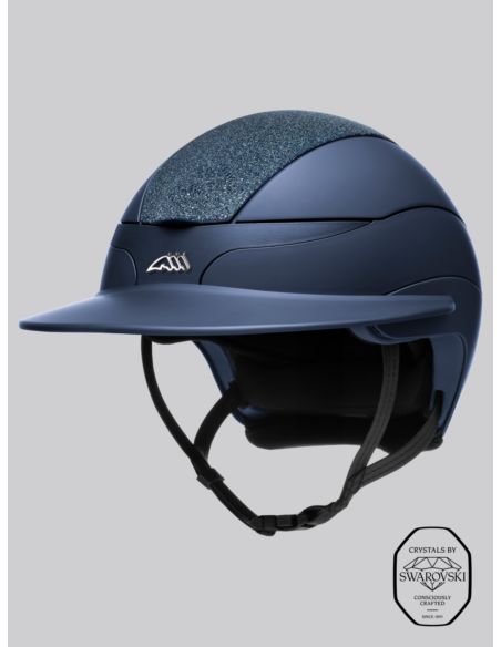 Kask Xanto Sun Visor Swarovski EQUILINE granat mat
