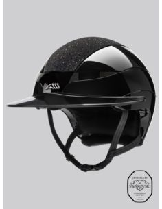 Kask Xanto Sun Visor Swarovski EQUILINE gloss blac
