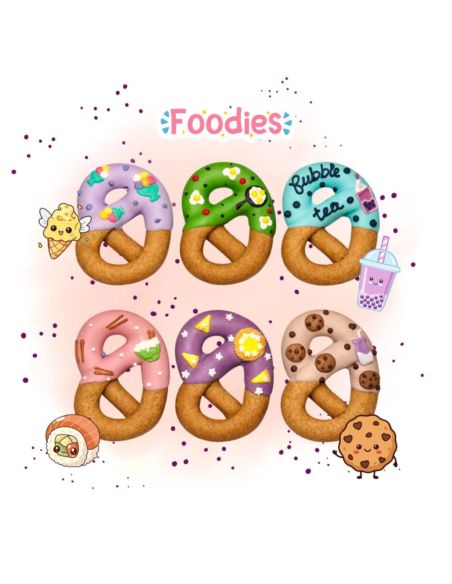 Precle z lukrem z kolekcji FOODIE CANDY HORSE