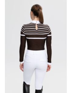 Koszula konkursowa Hazel FLEUR DE LYS brown 2
