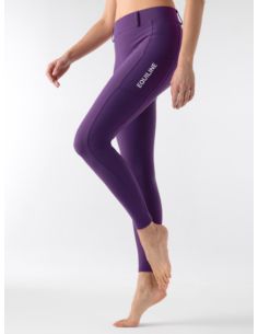 Legginsy damskie Steref EQUILINE fioletowe