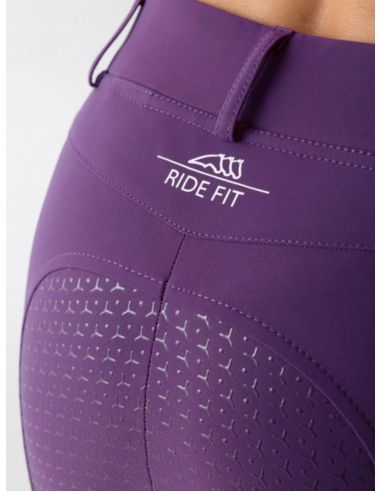 Legginsy damskie Steref EQUILINE fioletowe