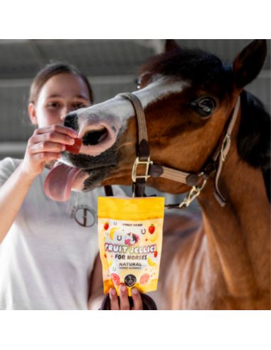 Żelki dla koni truskawka-banan CANDY HORSE