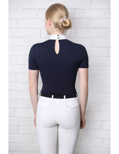 Koszula Holly shirt short navy FLEUR DE LYS