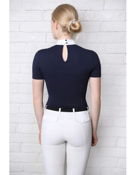 Koszula Holly shirt short navy FLEUR DE LYS