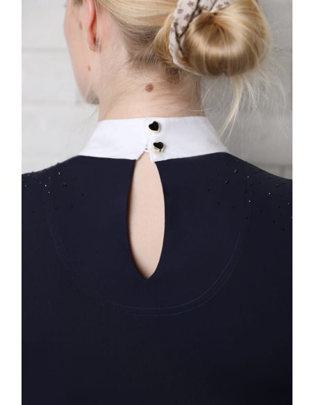Koszula Holly shirt short navy FLEUR DE LYS