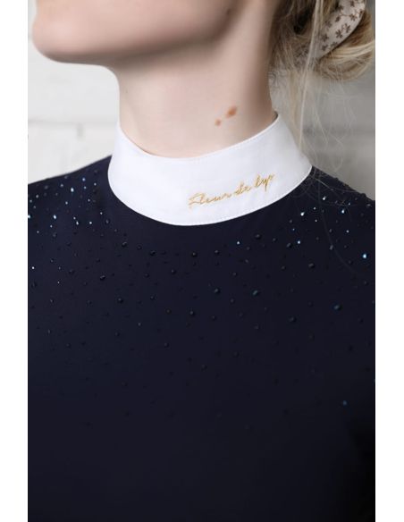Koszula Holly shirt short navy FLEUR DE LYS