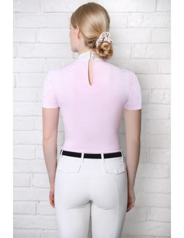 Koszula Holly shirt short pink FLEUR DE LYS