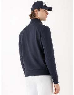 Bluza rozpinana męska Eqebrek EQUILINE granatowa 2