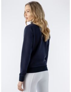 Bluza rozpinana Eqcarrek EQUILINE granatowa 2