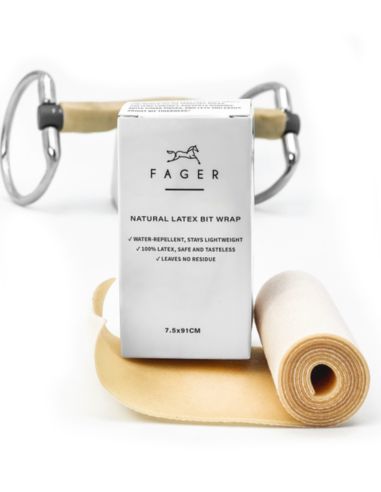 Bandaż do wędzidła Latex Bit Tape FAGER