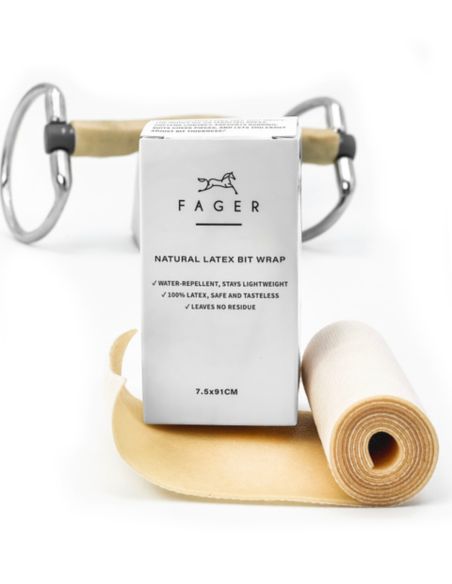 Bandaż do wędzidła Latex Bit Tape FAGER