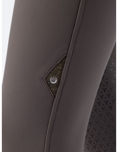 Bryczesy damskie Crystalefh EQUILINE taupe