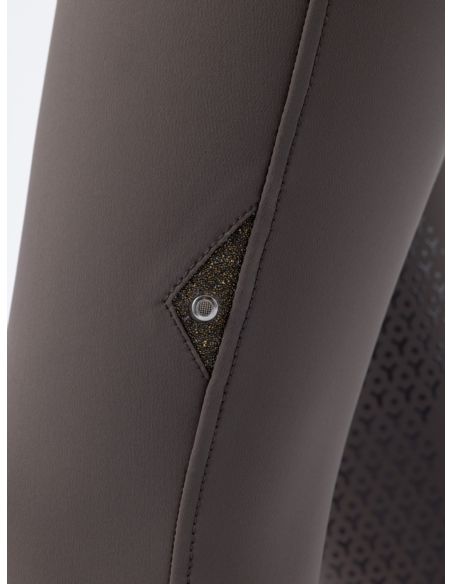 Bryczesy damskie Crystalefh EQUILINE taupe
