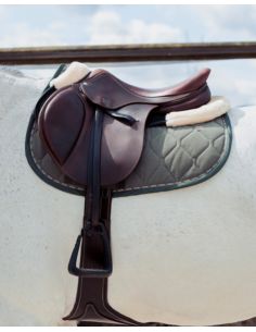 Czaprak skokowy Velour khaki GEM