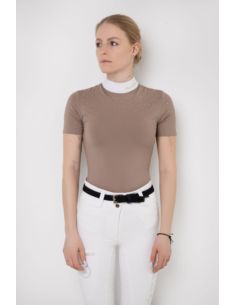 Koszula konkursowa Holly short FLEUR DE LYS beżowa 2