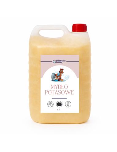 Mydło potasowe 2w1 5L PRAKTYCZNA PRALNIA
