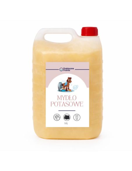 Mydło potasowe 2w1 5L PRAKTYCZNA PRALNIA