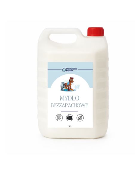 Mydło bezzapachowe do prania 5L PRAKTYCZNA PRALNIA