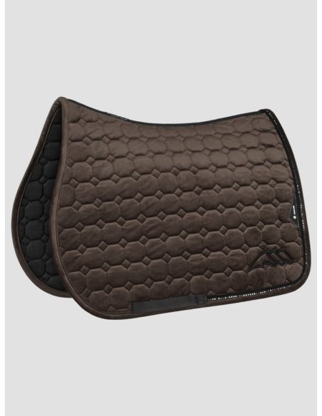 Czaprak kolekcyjny Eqenti Velvet EQUILINE brązowy