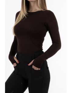 Koszulka Everyday longsleeve BJÖRN espresso