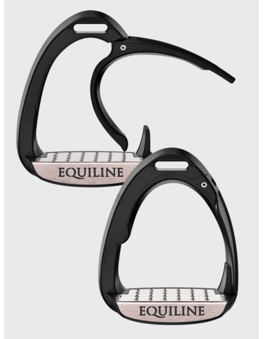 Strzemiona bezpieczne X-cel EQUILINE czarne
