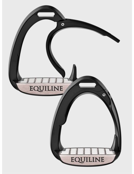 Strzemiona bezpieczne X-cel EQUILINE czarne