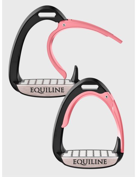 Strzemiona bezpieczne X-cel EQUILINE rosa