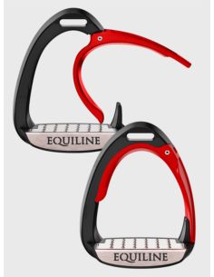 Strzemiona bezpieczne X-cel EQUILINE rosso