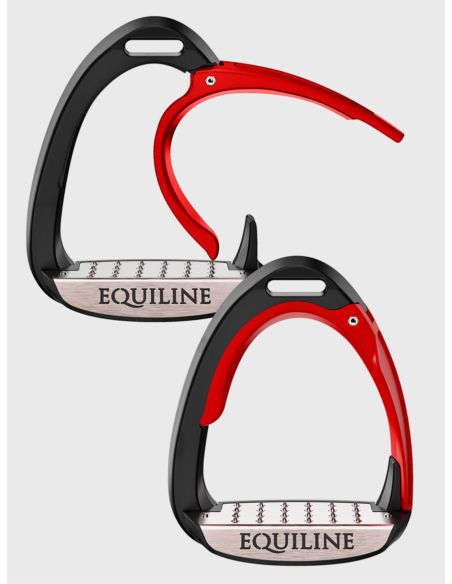 Strzemiona bezpieczne X-cel EQUILINE rosso