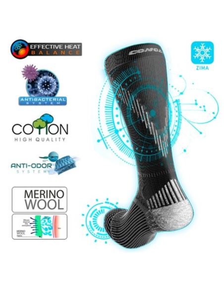 Podkolanówki wełniane merino unicorn COMODO