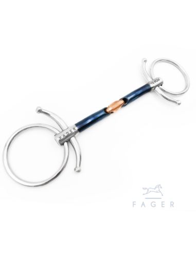 Wędzidło John Sweet iron Baby Fulmer FAGER