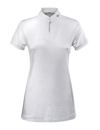 Koszulka konkursowa polo biała EQODE BY EQUILINE