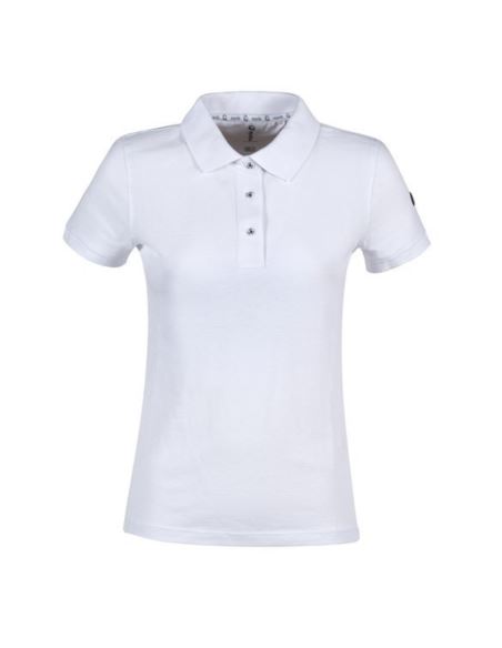 Koszulka polo damska biała EQODE BY EQUILINE