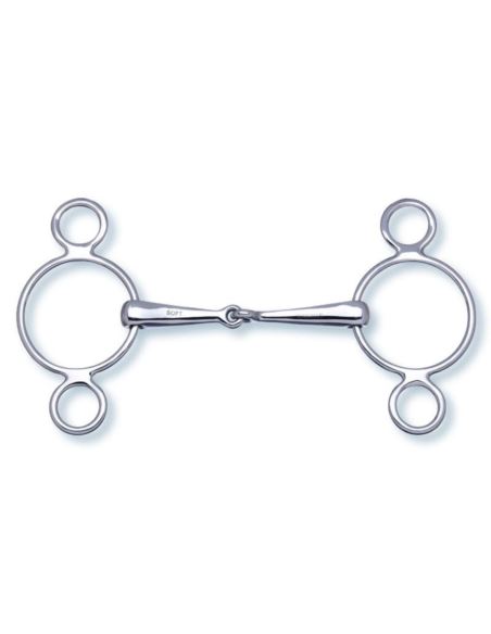 Wędzidło z wielokrążkiem 2w1 STUBBEN