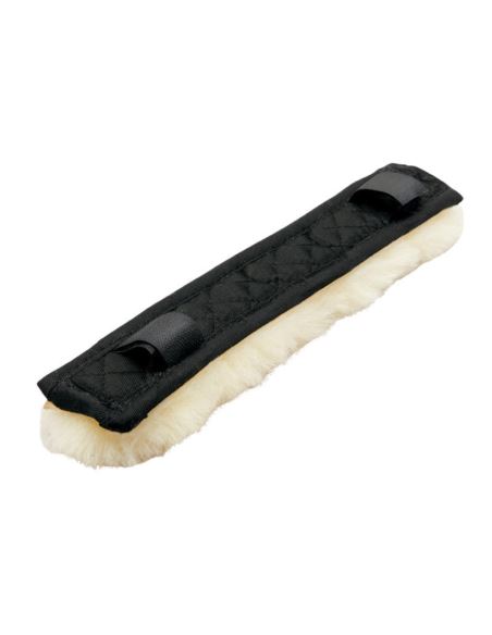 Naturalne futerko z 2 rzepami 28cm KAVALKADE