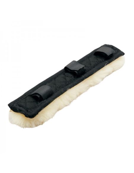 Naturalne futerko z 3 rzepami 28cm KAVALKADE