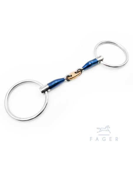 Wędzidło Alexander Sweet Iron Loose Rings FAGER